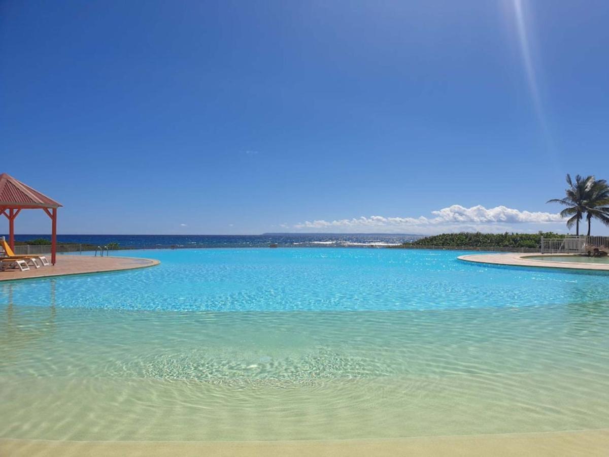 Escapades Ensoleillees - Saint-Francois - Front De Mer Et Piscine Apartment Luaran gambar