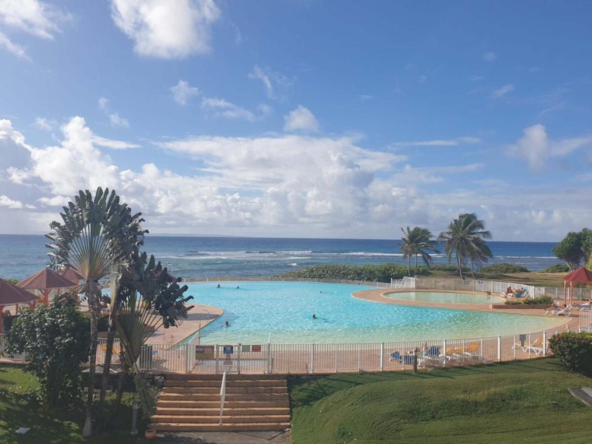 Escapades Ensoleillees - Saint-Francois - Front De Mer Et Piscine Apartment Luaran gambar